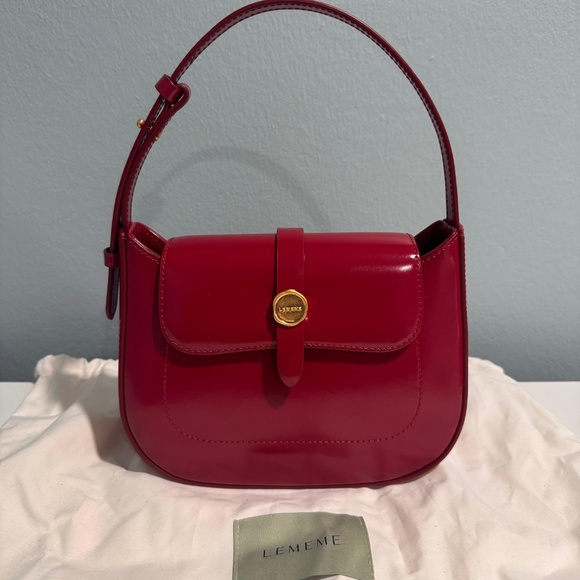 Lememe Sac Petit Nouvelle Bag 100% Genuine Leather - Picture 2 of 7